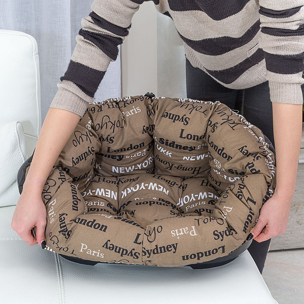 Лежанка - м'яке місце для собак і котів Ferplast Sofa' Cities (Ферпласт Софа Сітіес) 64 х 28 x h 25 см - 4 Запоріжжя - фото 6