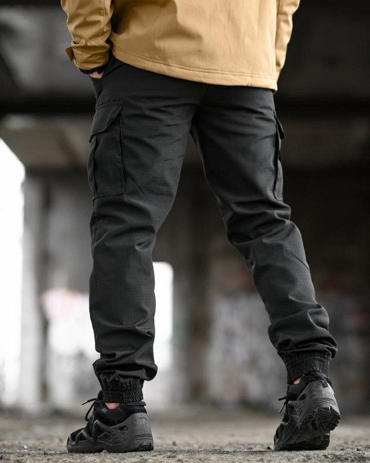 Тактические штаны джогер BANDIT ЧЕРНЫЕ Одесса - изображение 13