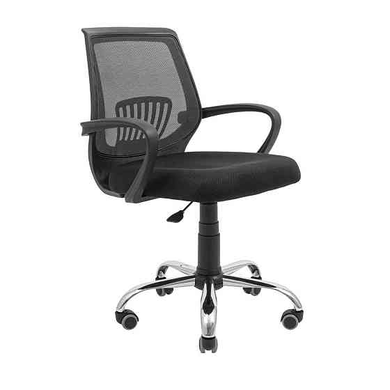 Офисное кресло руководителя Richman Star Piastra Хром Черный Киев