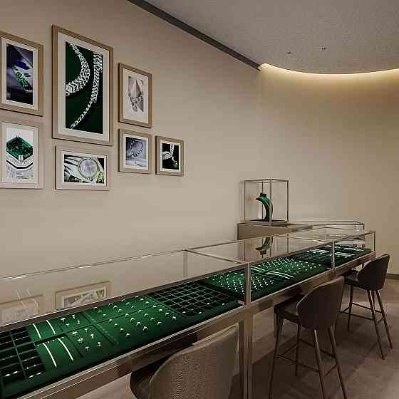 Лоток для украшений Velvet 12 отделений Темно-зеленый 35×24×3.5 см бархатный органайзер штабелируемый для Киев