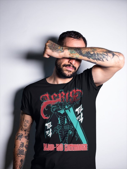 Футболка для мальчика аниме Ігрис Соло Левелинг Сунг оверсайз (рост от 165 до 180 ) Черний AnimeJ0150m Днепр - изображение 3