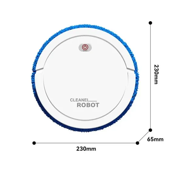 Робот-пылесос для влажной и сухой уборки / Пылесос-робот круглый аккумуляторный XM12 Коломыя