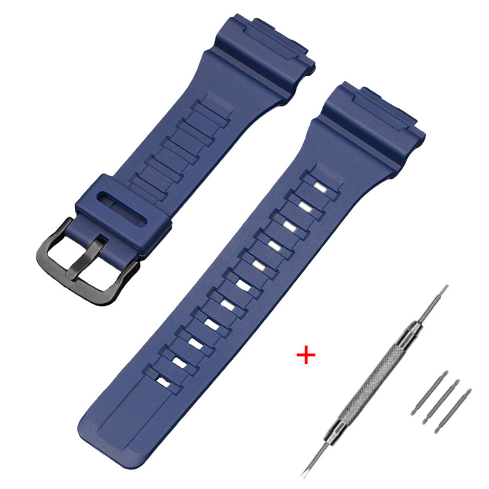 Ремешок для Casio AE-1000W Dark Blue BK SBR Киев - изображение 1