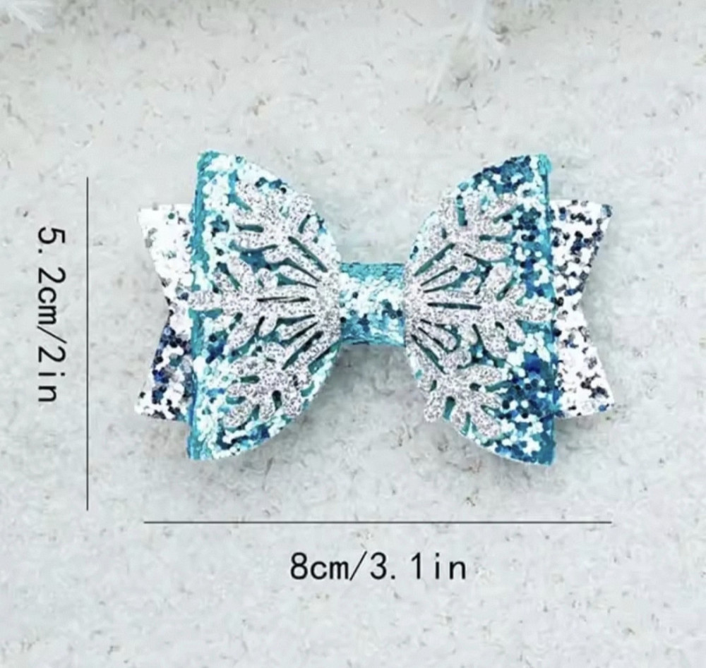 Заколка "Бантик новорічний" Сміла - фото 5