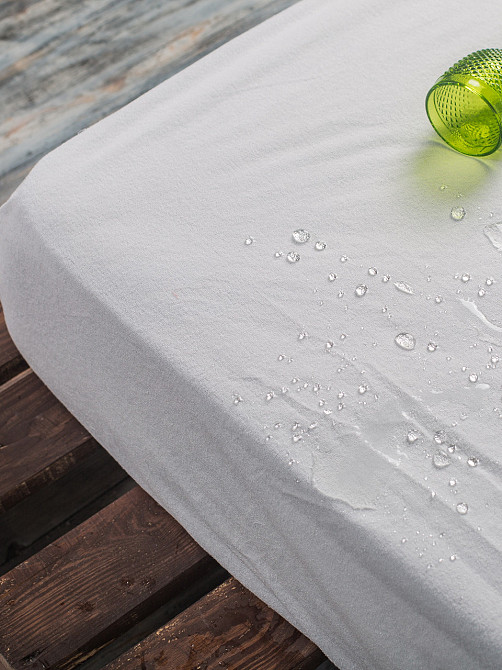 Ecotton Наматрацник Aqua-stop Ecotton 200х200 махровий водонепроникний з бортом по периметру бі Коломыя - изображение 3