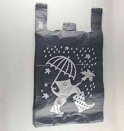 Пакет 43х75 "ПАКУНЧИК" Сomserv черный (100 шт) Харьков