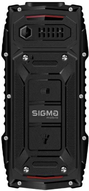 Мобильный телефон Sigma mobile X-treme AZ68 Black-Red. Киев - изображение 1
