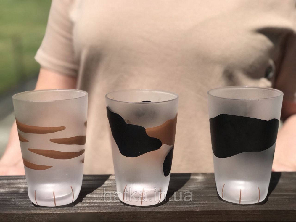 Склянка-хайбол високий для напоїв OLens "Лапка" 250 мл у формі лапки Київ - фото 1