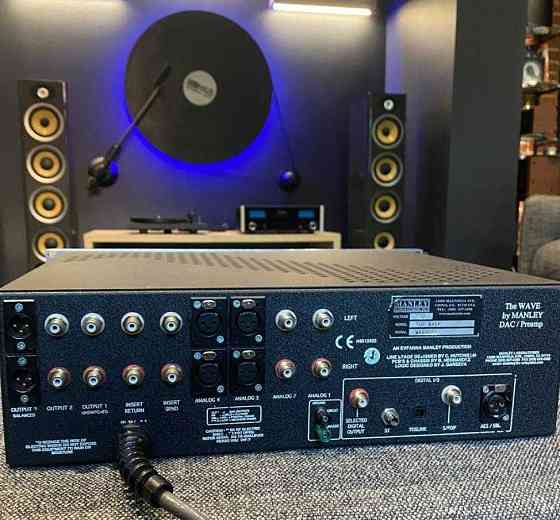 Предварительный усилитель Manley WAVE DAC Tube Preamplifer. Харьков