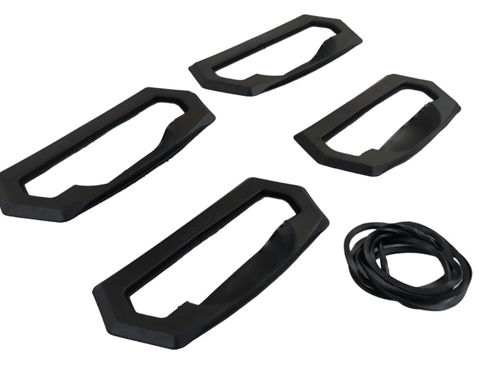 Накладка ручку 2101, 2102, 2103, 2106, 2121, 21213 відкрита з резинками (к-кт 4шт) на Мукачево - фото 1