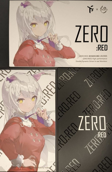 TRUTHEAR x Crinacle ZERO : RED - HiFi IEM навушники Киев - изображение 4