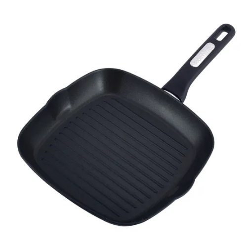 Сковорідка-гриль d28*28*4см алюміній а/п iLag 4418 KAMILLE Житомир - фото 1