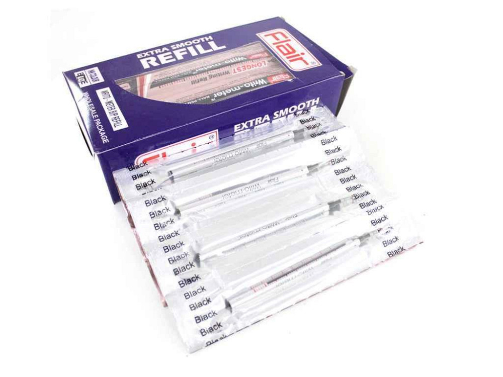 Стрижень кульковий Flaіr 1W для Writometer 10км, чорний 24355 ТМ WRITOMETER Київ - фото 1