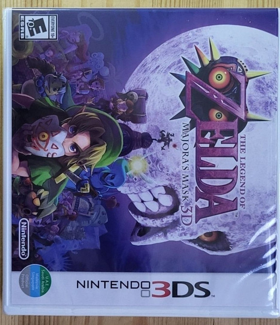 Приставка: Zelda Majora's Mask 3DS Nintendo Киев - изображение 1