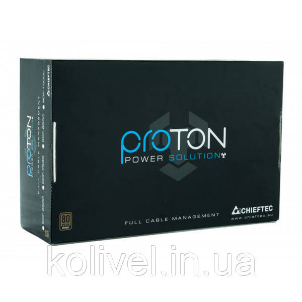 БЖ 850W Chieftec PROTON BDF-850C, 140mm Fan, Modular, 80+ Bronze Retail Box (BDF-850C) Київ - фото 5