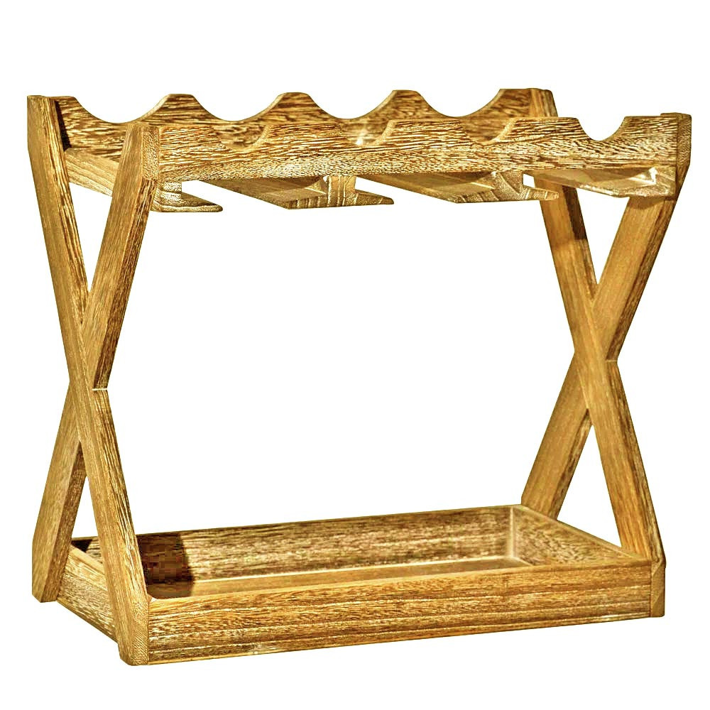 Настольная винная полка 