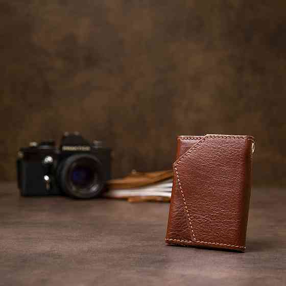 Ключница из натуральной кожи Коричневый (GRANDE PELLE) Киев