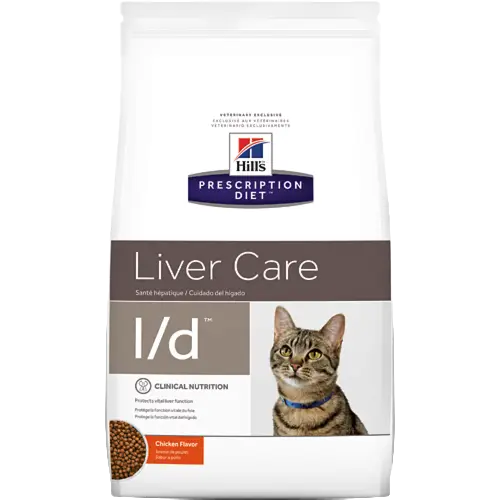 Hills Prescription Diet Feline l/d Chicken (Хиллс ПД Филайн л/д Курица) для котов для печени, при липидозе Запорожье