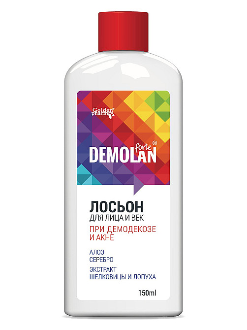 Демолан форте лосьйон для обличчя та повік Голден-Фарм 150 мл Луцьк - фото 1