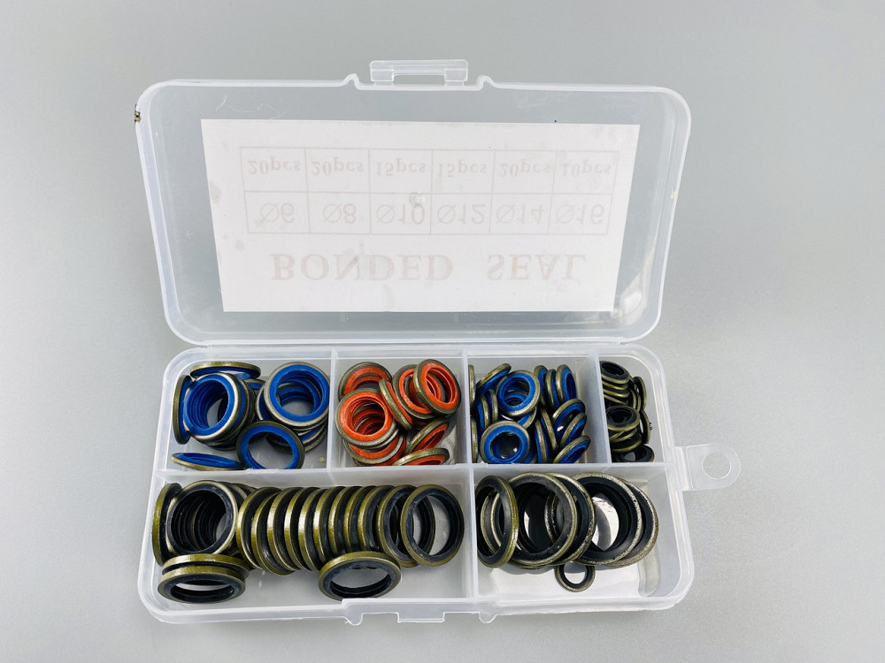 Набір шайб метал з гумовими кільцями  (100 шт)  ATP2187 Мукачево - фото 6