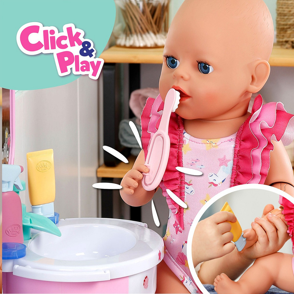 Ігровий набір для купання ляльки Baby Born – Океан турботи Днепр - изображение 4