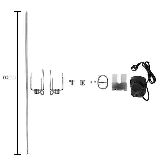 Рожен (вертел) для гриля SANTOS, для грилів S-518 890307 Код: 010969 Рівне