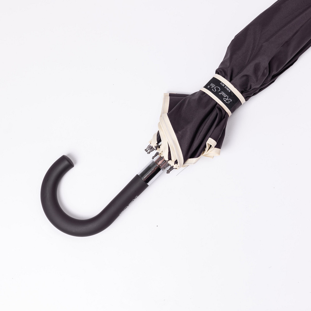 Класичний фіолетовий зонт-трость з чохлом Київ - фото 5