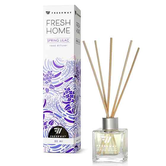 Аромадифузор для дому "FreshHome" Spring Lilac (Весняний бузок) 50мл FreshWay Київ