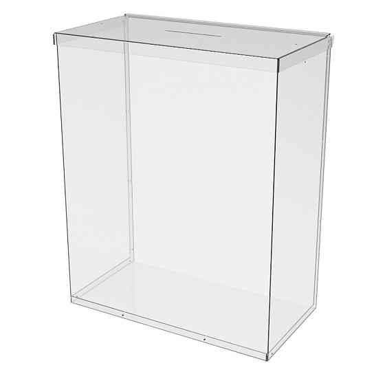 Ящик EKOSTAR без замка для пожертвований и сбора денег 400x210x500. Объем 42 литра Киев