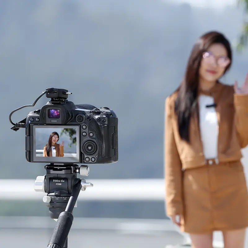 Микрофон беспроводной 3в1 iPhone/Android/камера двойной 50м Ulanzi V6 Киев - изображение 6