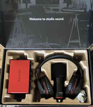 Музичний Центр: Focusrite Scarlet Solo Studio 4TH Gen. Київ
