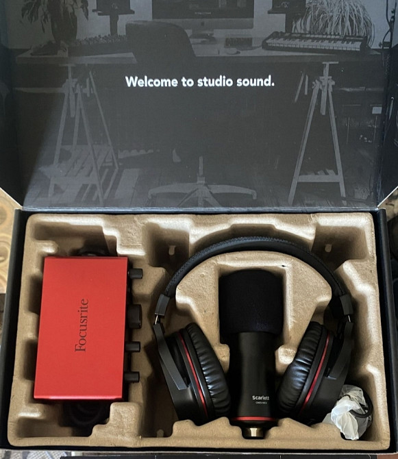 Музичний Центр: Focusrite Scarlet Solo Studio 4TH Gen. Київ - фото 2