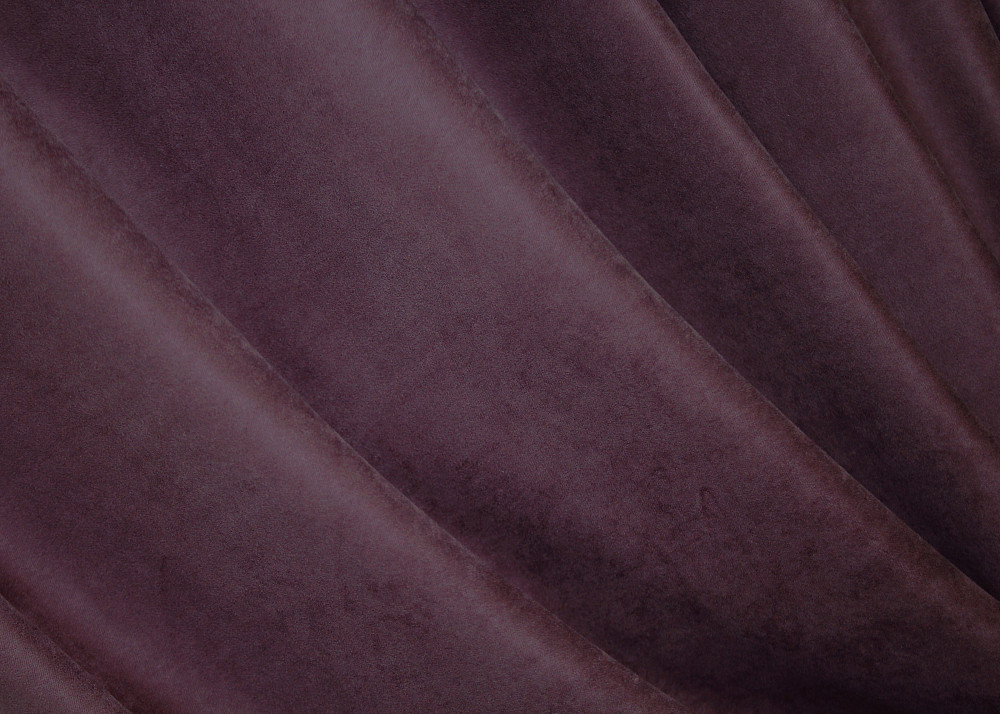 Комплект готовых штор VR-Textil Нубук однотонный № 1519ш Баклажановый 150х290 см 2 шт (33-0381 Киев - изображение 6