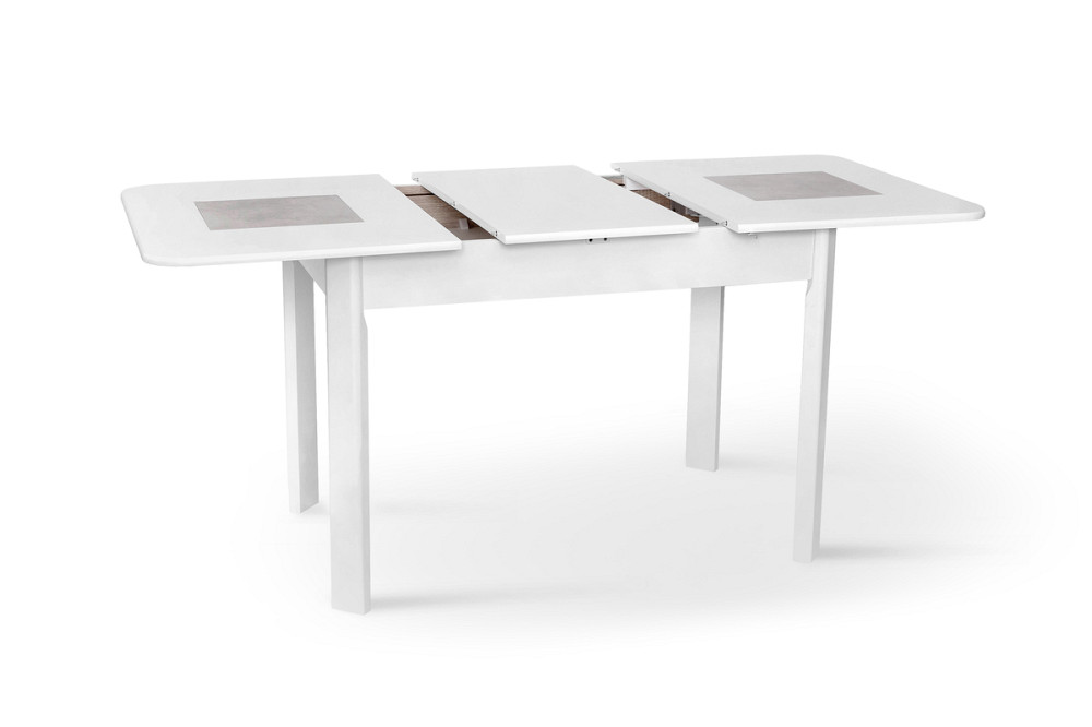 Стіл обідній Бостон (1150+390)*740, білий Киев - изображение 2