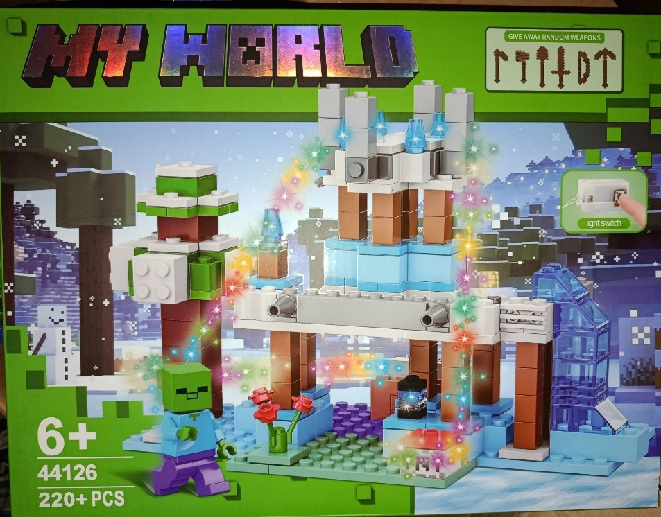 Асортимент конструкторів лего Minecraft майнкрафт 8007 4401 44126 600d Київ - фото 4