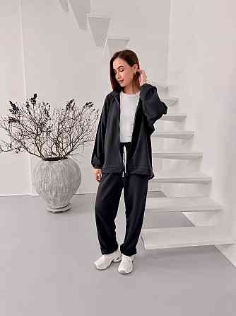 Жіночий стильний повсякденний костюм двійка, турцька петля бавовна Одеса