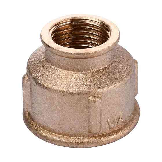 Муфта редукційна латунна 1″ВР х 1/2″ВР ливарна А0315А VA (000010731) Київ