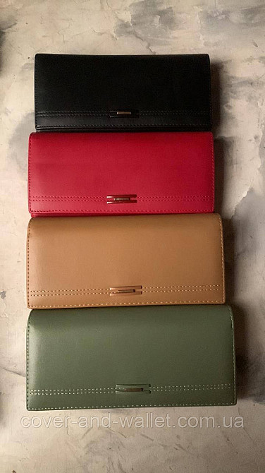 Женский классический кошелек зеленого цвета на магнитной застежке TAILIAN T8603 Киев - изображение 17