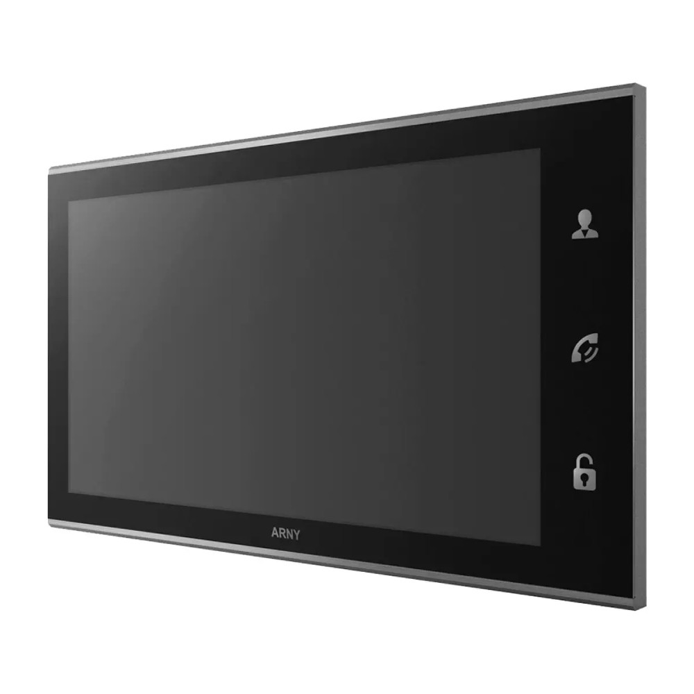 Відеодомофон 10" Arny AVD-1030 (2Mpx) PiP black IPS з детектором руху і записом відео Киев - изображение 2