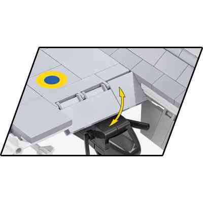 Конструктор Cobi Самолет F-16C Fighting Falcon (UA), 500 деталей (COBI-5893) Винница