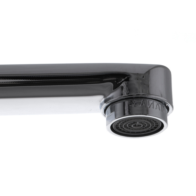 Гусак (излив) для смесителя EP brass (50 см) изогнутый латунный (CH0142) Черновцы - изображение 2