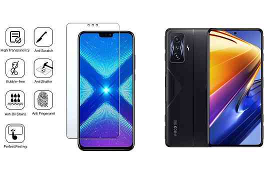 Защитное стекло NeoGlass для Poco F4, Poco F4 GT – ультрапрозрачное и устойчивое Киев