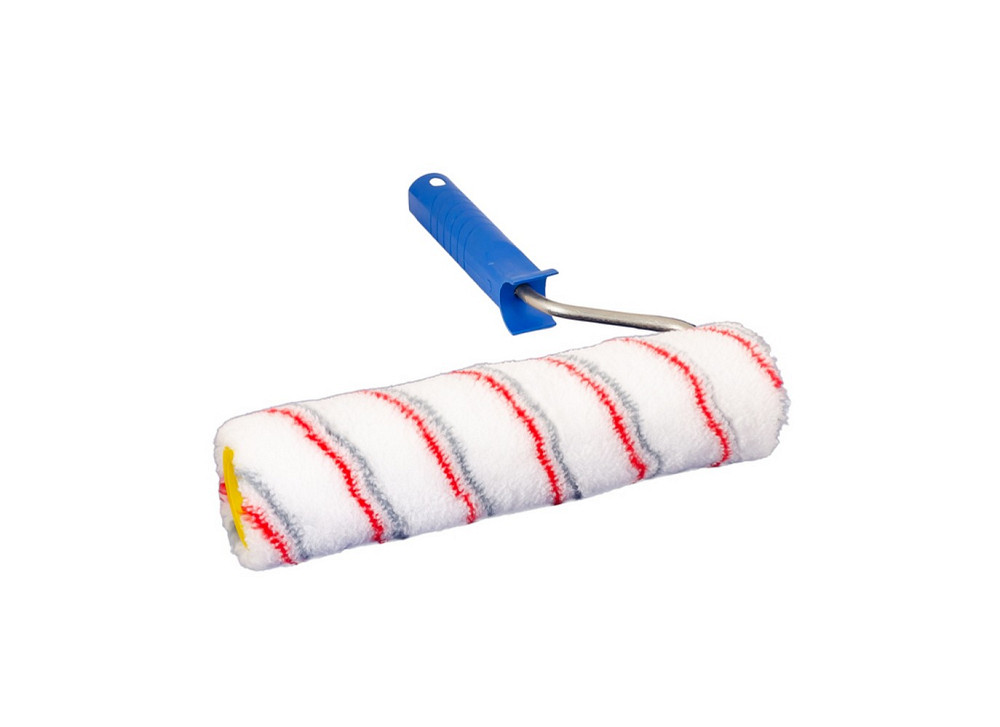 Валик малярський MASTERTOOL Multicolor 48/250/11 мм Ø 8 мм з ручкою 92-5704-P Коломия - фото 3