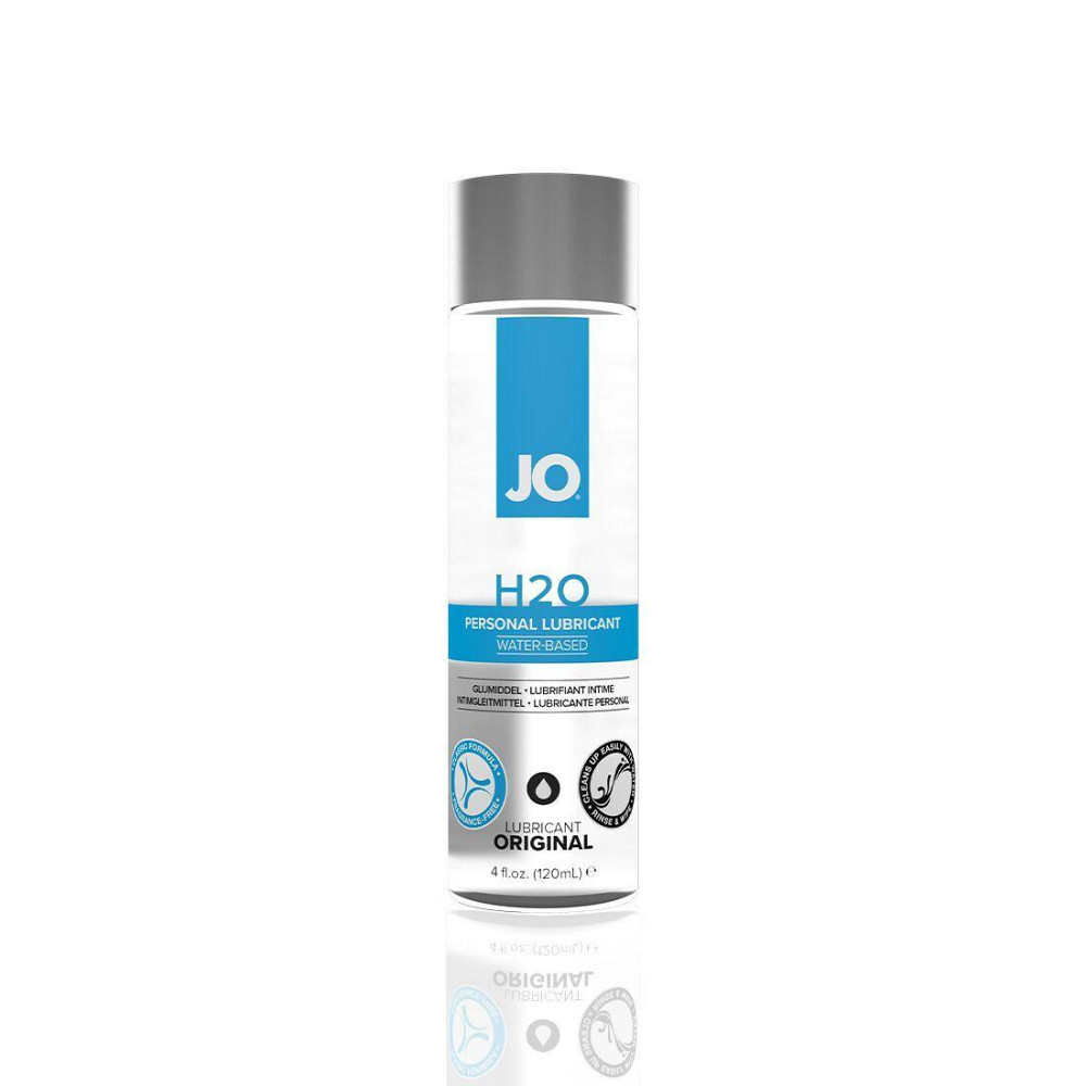 Смазка на водной основе JO H2O ORIGINAL (120 мл) маслянистая и гладкая, растительный глицерин Sex Aura Киев - изображение 1