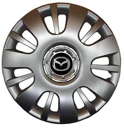 Автомобильные модельные колпаки R14 Mazda 222 4шт, SJS, серебряные Киев