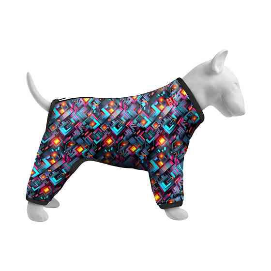 Вітровка для собак WAUDOG Clothes, малюнок "Нескінченні світи", M35, В 59-62 см, С 37-40 см Київ