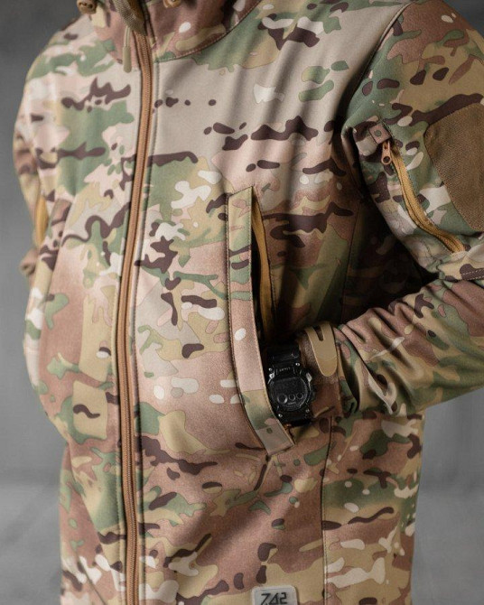 Демисезонная куртка софтшел Status мужская мультикам Одесса - изображение 18