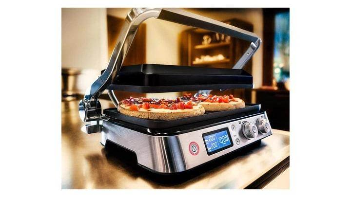 Гриль Braun MultiGrill 9 CG 9040 нержавіюча сталь із чорним Харьков - изображение 18