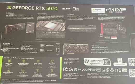 Видеокарта ASUS PRIME RTX5070 12Gb. Харьков
