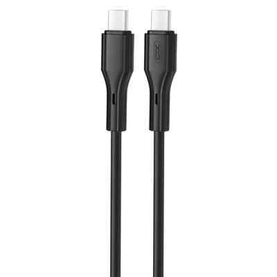 Дата кабель USB-C to USB-C 1.0m 60W black XO (NBQ231B_Black) Винница